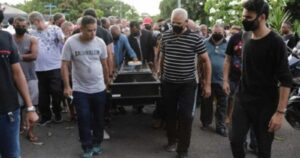 Velório de Albérisson Carlos